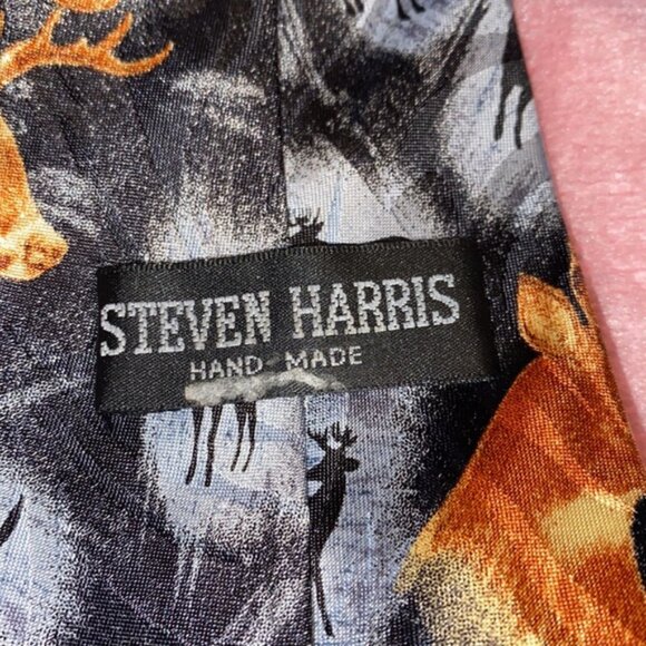 Vintage Steven Harris Buck Tie - Picture 4 of 4